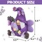 Lavender Gnomes Decor, Spring Resin Garden Gnome Decorations for Home Indoor/Outdoor Pastel Purple Spring Lavender Decorations Farmhouse Butterfly Gnome